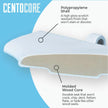 Centoco Round Front Toilet Seat, White (700-001) 🍁 All In One Marketplace Canada