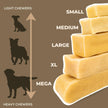 Bully Bunches Large Authentic Yak Cheese Himalayan Chews for Large Dogs & Heavy Chewers - All Natural Dog Treat Dental Chews, Made with Real Yak Milk - Lactose & Rawhide Free (2 Pk) 🍁 All In One Marketplace Canada