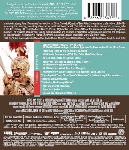 Alexander Revisited: The Final Cut [Collector's Edition] - 4K/Blu-Ray