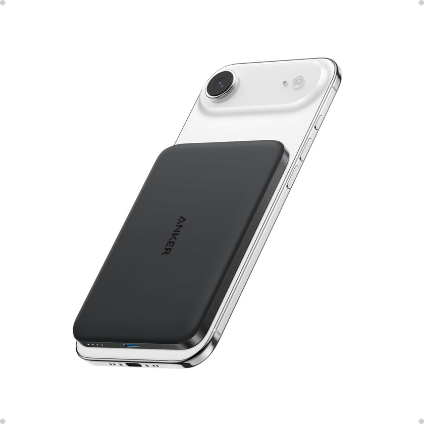 Anker Nano Power Bank, Ultra-Slim 5,000mAh Magnetic Battery Pack, Qi2 Certified 15W Max Ultra-Fast MagSafe-Compatible Portable Charger, Ergonomic Design, for iPhone Air/17/16/15 Series (Not for Pixel) 🍁 All In One Marketplace Canada