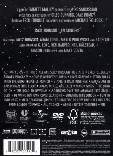 Jack Johnson / En Concert - DVD (Used)