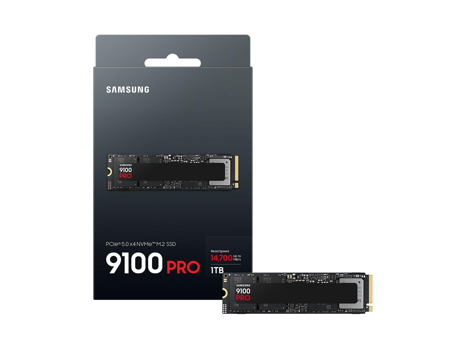 Samsung 9100 PRO Series - 1TB PCIe 5.0 x4, NVMe 2.0, M.2 Internal SSD, Up to 14,700MB/s, Fast Speed, Thermal Contorl, MZ-VAP1T0B/AM [Canada Version] 🍁 All In One Marketplace Canada