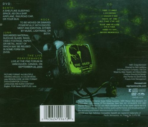 The Used / Berth - CD/DVD (Used)