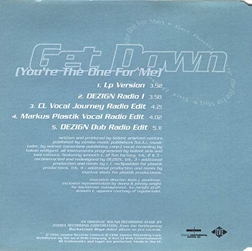 Backstreet Boys / Get down (You're the One for Me) - CD (Used)