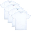 Hanes Mens ComfortSoft 4 Pack Cotton Crewneck T-Shirt. Undershirts, White, Medium US 🍁 All In One Marketplace Canada