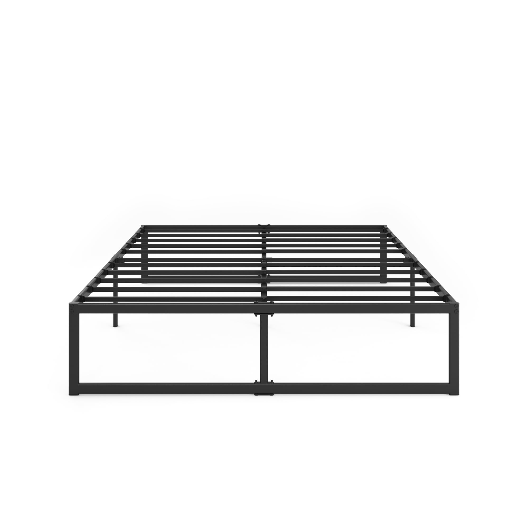 Zinus Full Bed Frame - ABEL 14 inch Metal Bed Frame with Steel Slat Support, No Box Spring Needed, Easy Assembly - Minimalist Platform Bed in a Box with Underbed Storage Space, 5 Year Wrranty, Full 🍁 All In One Marketplace Canada