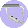 Medline Toilet Safety Rail for Seniors with Easy Installation; Height Adjustable Toilet Safety Frame; Bathroom Assist Rail with Armrests; Bathroom Safety; 250 lb. Weight Capacity 🍁 All In One Marketplace Canada