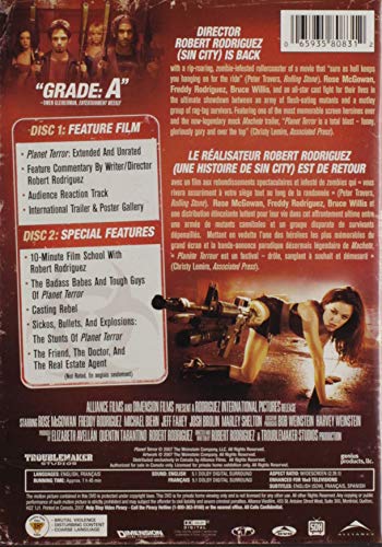 Planet Terror (Planète Terreur) [2-Disc Extended & Unrated Edition] - DVD (Used)