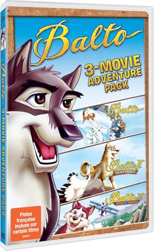 Balto / Balto II: Wolf Quest / Balto III: Wings Of Change (3-Movie Adventure Pack) - DVD