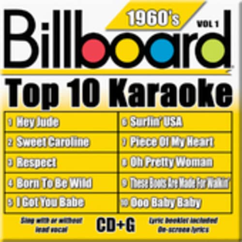 Billboard Top 10 Karaoke: 1960'S Vol.1 / Various