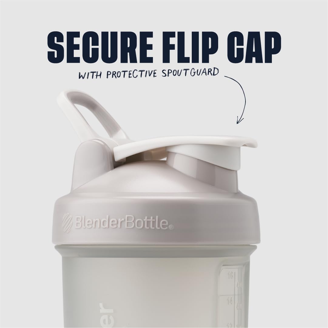 BlenderBottle Shaker Bottle with Pill Organizer and Storage for Protein Powder, Classic V2 ProStak System, 22-Ounce, Smoke Grey 🍁 All In One Marketplace Canada