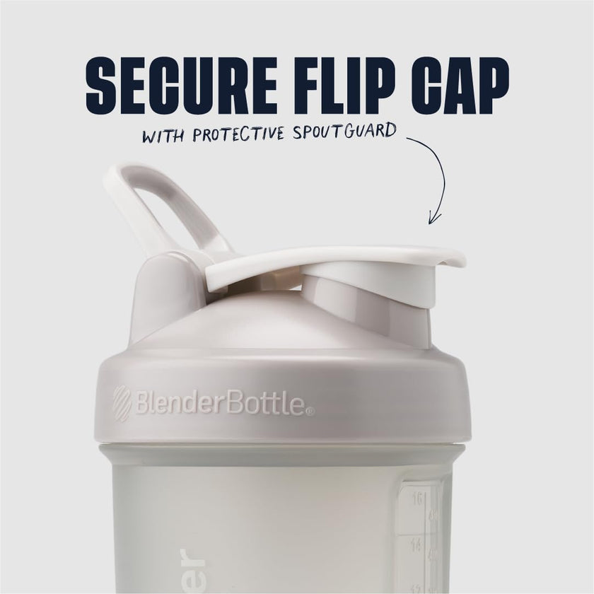 BlenderBottle Shaker Bottle with Pill Organizer and Storage for Protein Powder, Classic V2 ProStak System, 22-Ounce, Smoke Grey 🍁 All In One Marketplace Canada