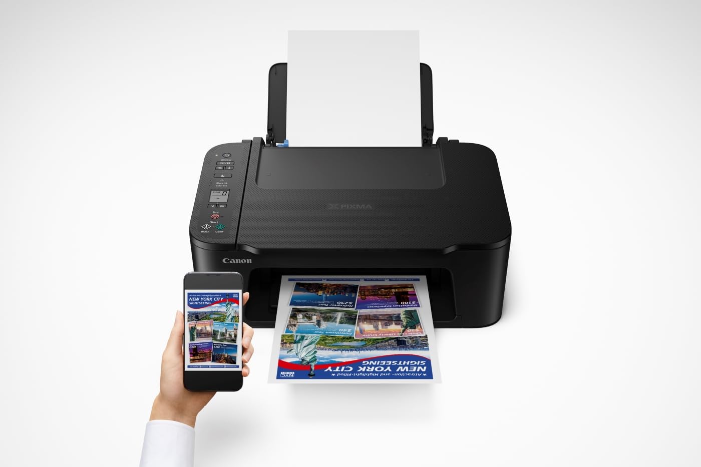 Canon PIXMA TS3720 - Wireless All-in-One Home Office Printer, Copier, Scanner, Mobile Friendly, Black 🍁 All In One Marketplace Canada