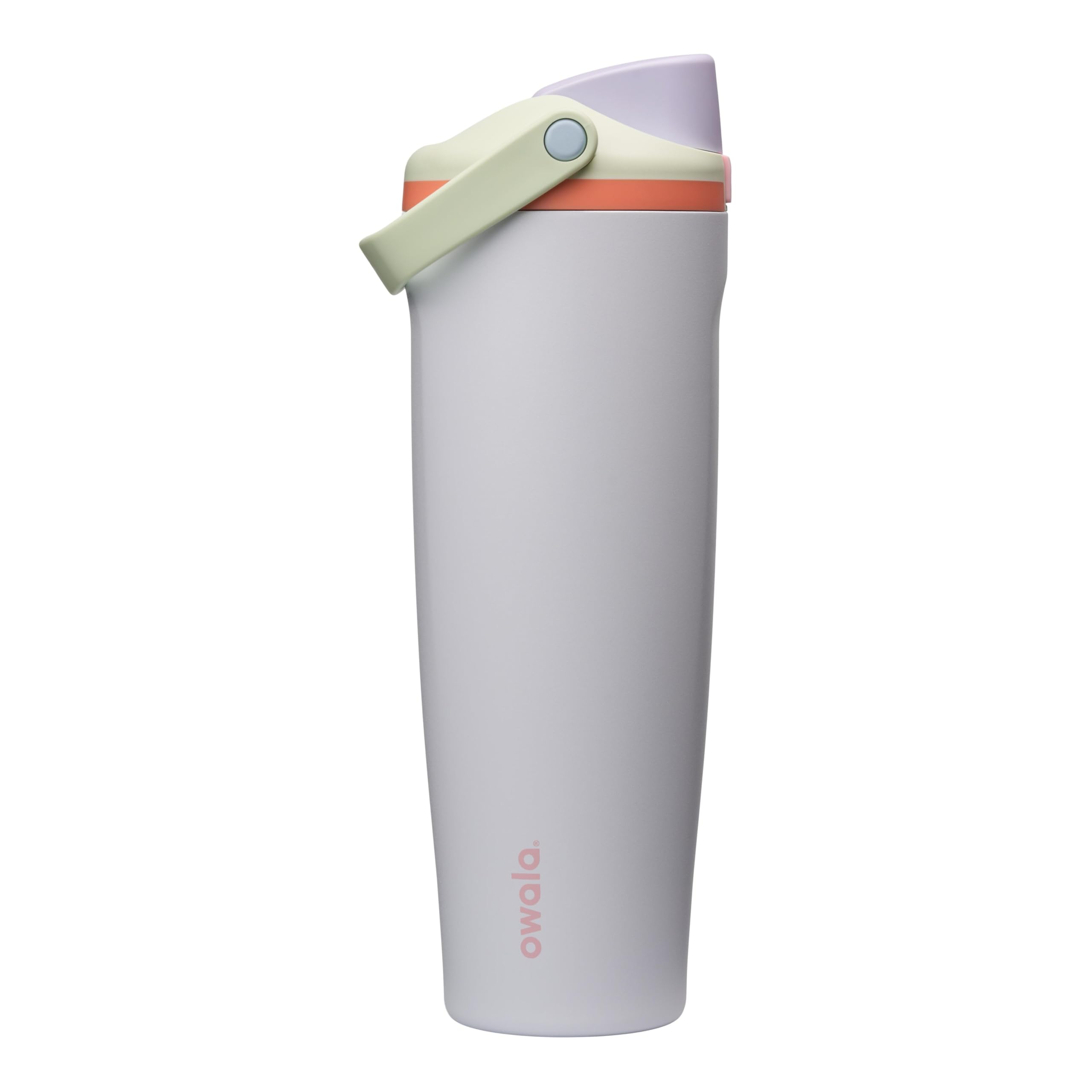Owala FreeSip Sway Insulated Stainless Steel Water Bottle with Two-Way Spout, Built-In Straw and Bucket Handle, Made for Travel, School, and Sports, 40oz, BPA Free, Leak Proof, Beach House 🍁 All In One Marketplace Canada