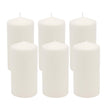 Stonebriar Unscented White Tall Pillar Candles, 65 Hour Burning Candle Pillars, Perfect for Decor, Weddings, Emergencies 3