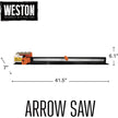 WESTON Arrow Saw 8000 - 52-0501-W