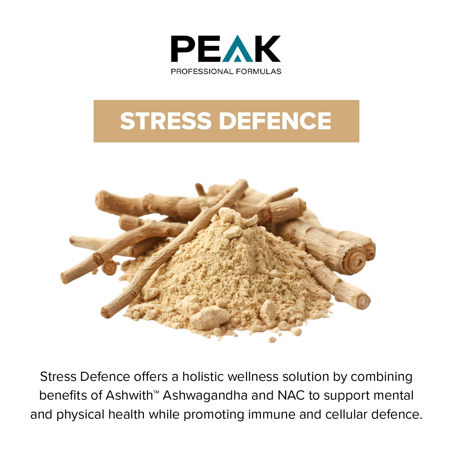 Peak Professional Formulas - Stress Defence, 60 caps - Peak Professional Formulas