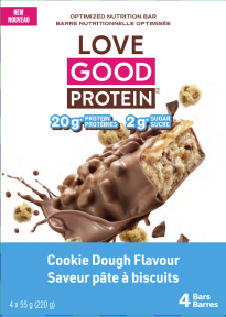 Love Good Foods - Cookie Dough Protein Bar (4pk)