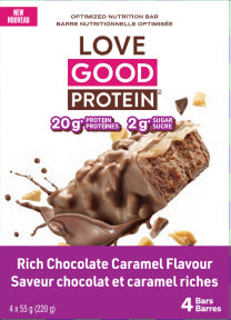 Love Good Foods - Chocolate Caramel Protein Bar (4pk)