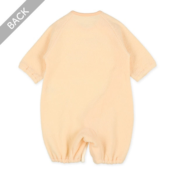 西松屋 ELFINDOLL ブークレーぞうアップリケ刺繍長袖コンビドレス 正規品