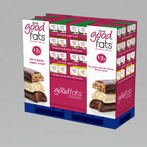 Love Good Foods - Half Pallet 4pk x 336 bx - Core (1disp)