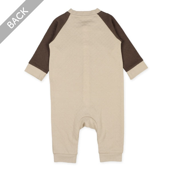 西松屋 ELFINDOLL ニットキルトラグラン配色長袖プレオール 正規品