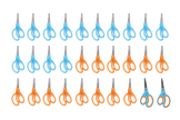 Beleduc - Ciseaux à poignée souple 2025 (30 pièces/3 assortiments)