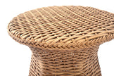 Emmett 3-Piece Wicker Outdoor Swivel Chair Bistro Set