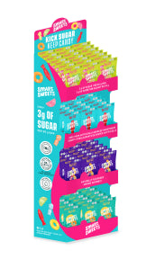 SmartSweets - 12 Ctn Display 3x(TS, GW, SF, PR) (1disp)