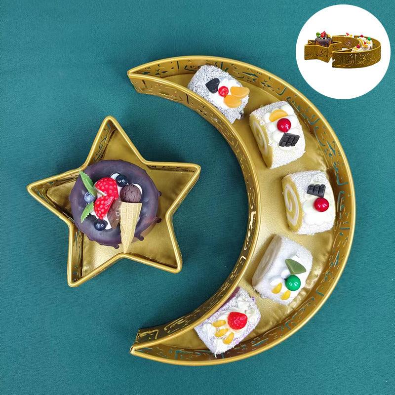 Metal Art Tray Decoration Crafts Home