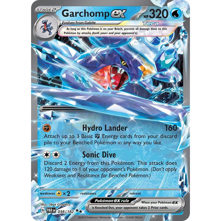 Garchomp ex (038/182) (PAR)