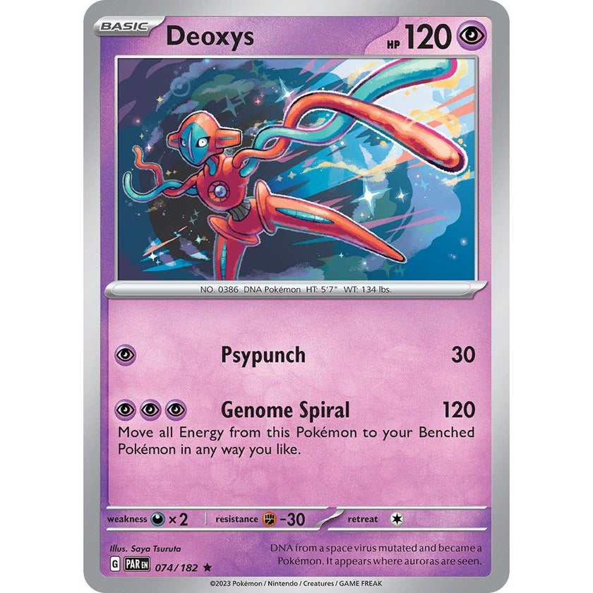 Deoxys (074/182) (PAR)