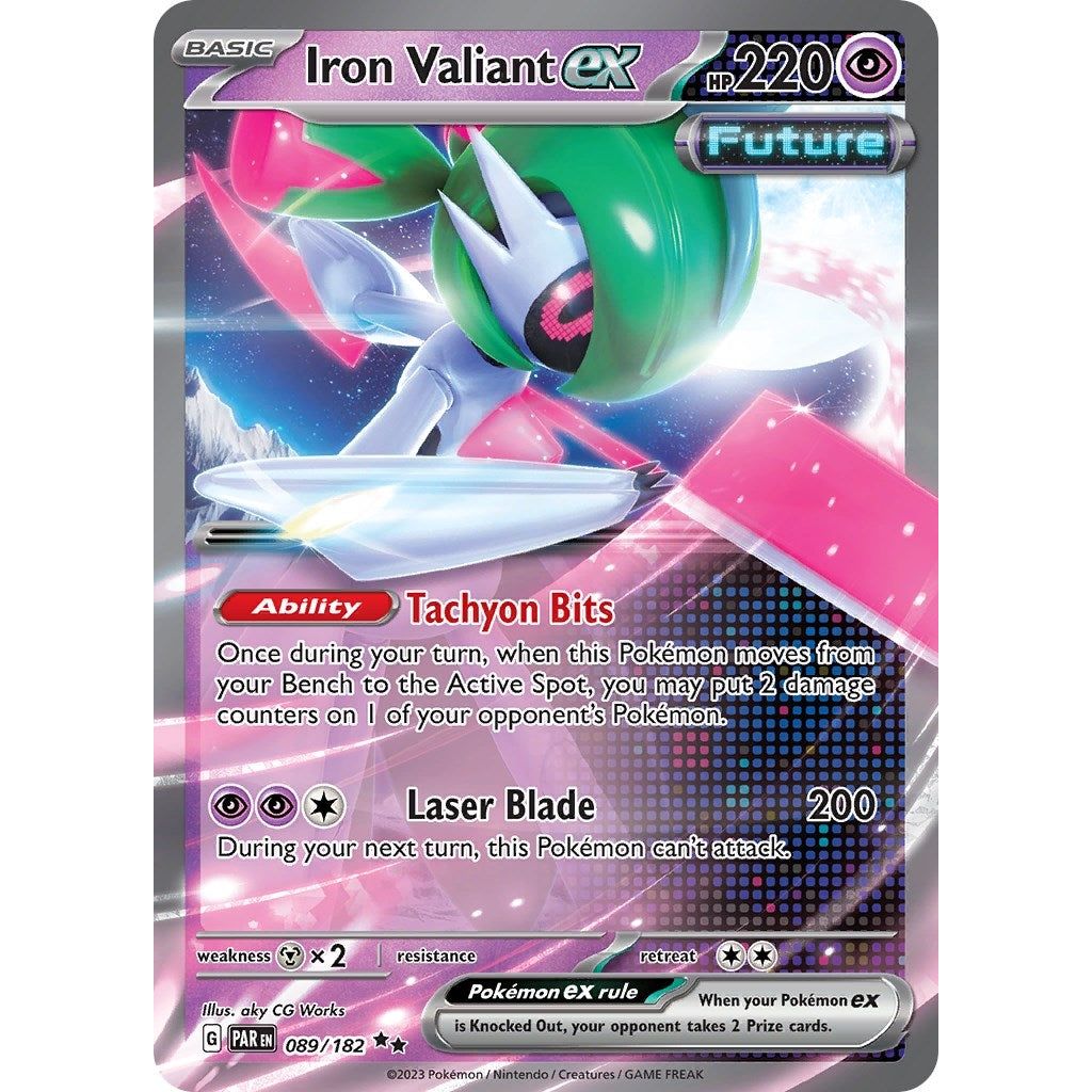 Iron Valiant ex (089/182) (PAR)