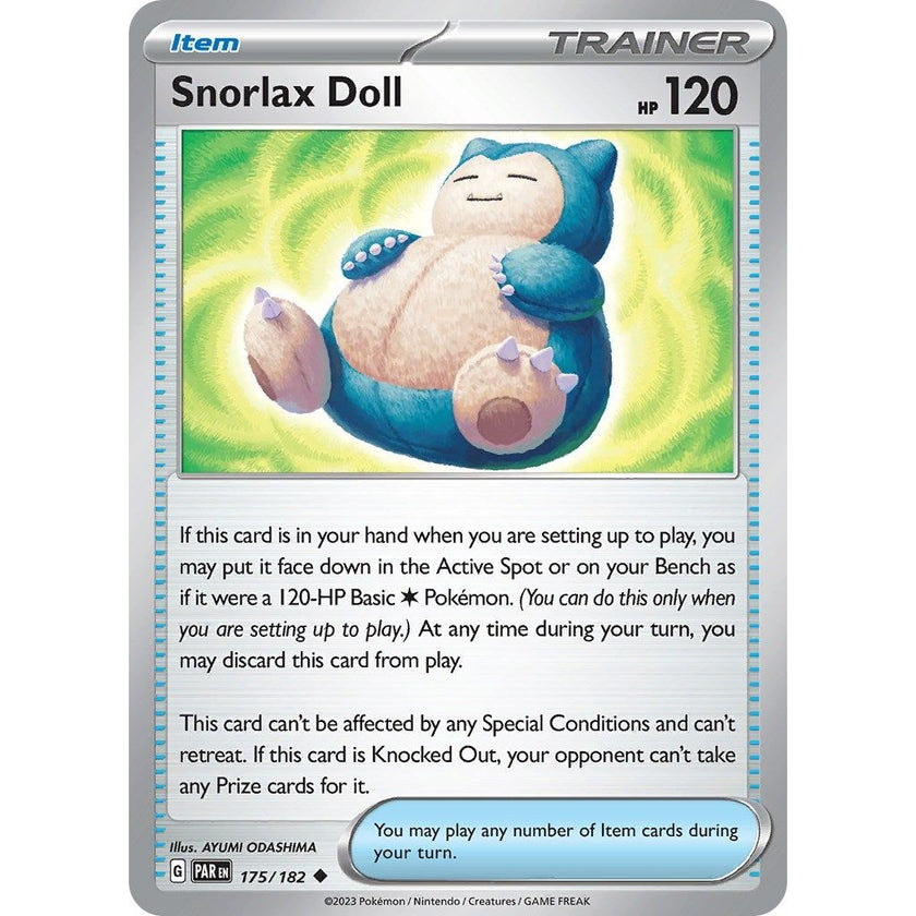 Snorlax Doll (175/182) (PAR)