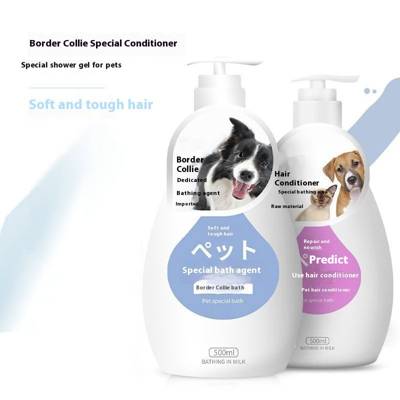 Pet Shower Gel & Shampoo – Breed-Specific Formula for Dogs & Cats | Deodorizing Bath Wash