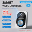 D10 Intelligent Wireless Doorbell Camera With Rechargeable Battery, Two-way Audio, 2.4G Wi Fi, APP Remote Intercom, Free Rolling Cloud Storage Built-in Battery