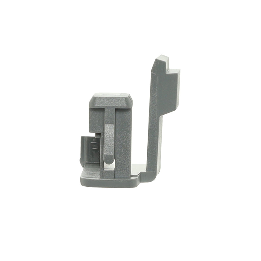 524783 Clip de fixation de bac droit gris moyen pour lave-vaisselle Fisher & Paykel