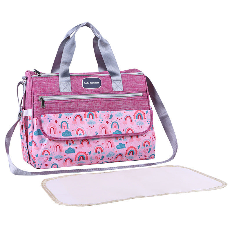 Multi-functional Lightweight Mom Bag – Large Capacity Diaper Bag (S & L, Single or Double Cap)