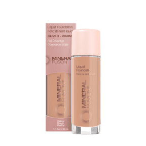 Mineral Fusion Natural Brands - Liquid Foundation Olive 3 (30ml)