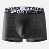 Men's Underwear Mid Waist Mesh Ice Silk Mesh SPORT Boxer Brief