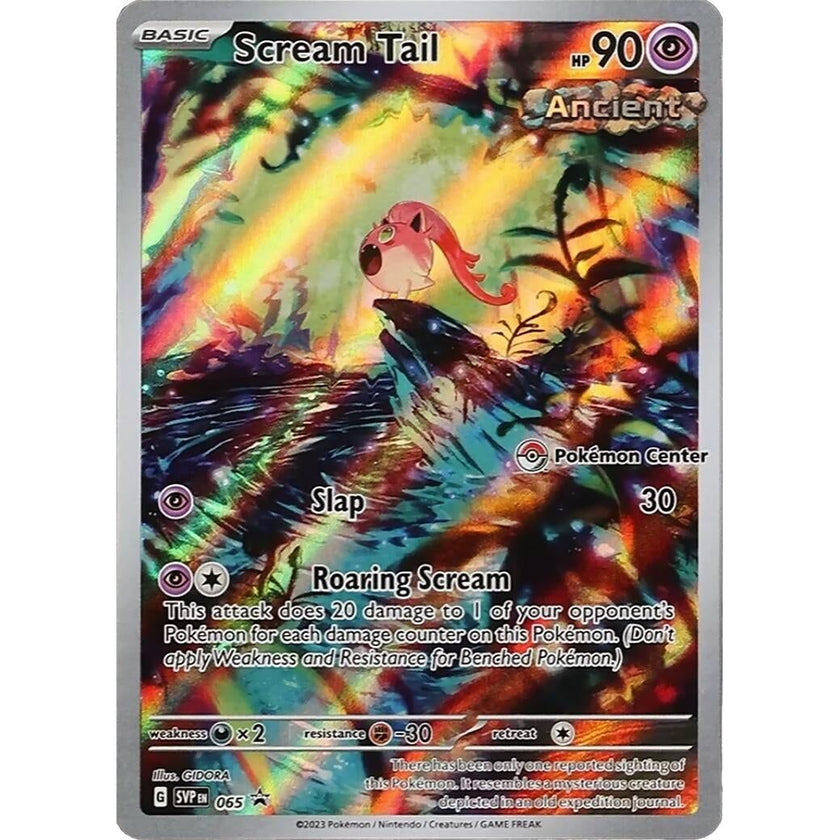 Scream Tail - 065 (Pokemon Center Exclusive) (065) (SVP)