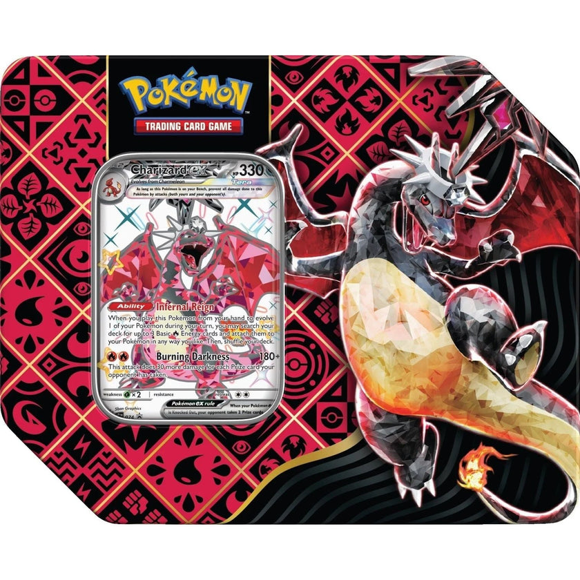 Paldean Fates Tin [Charizard ex]