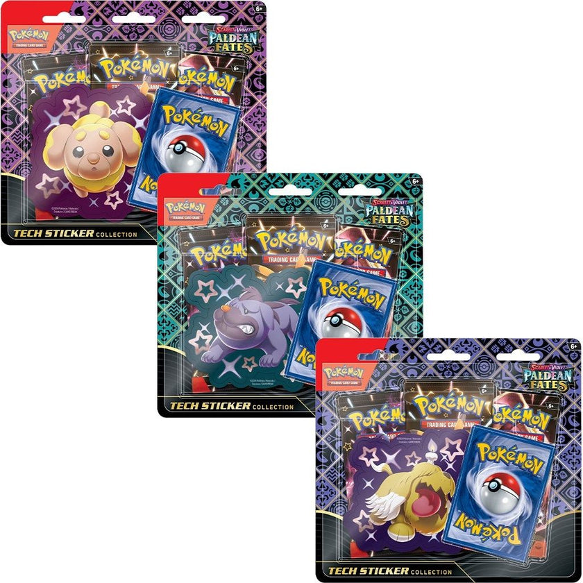 Paldean Fates Tech Sticker Collections [Set of 3]