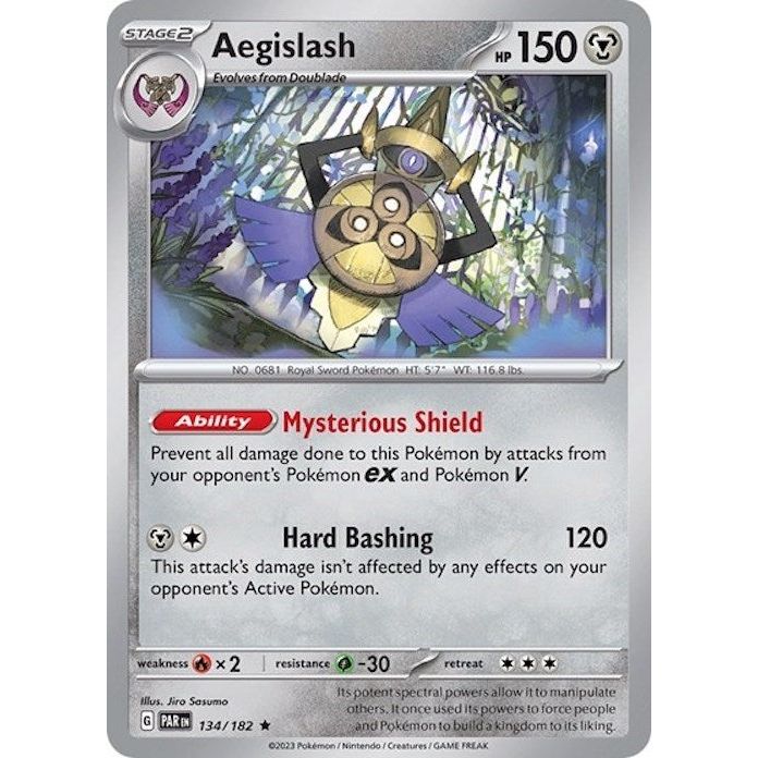 Aegislash - 134/182 (Non-Holo) (134/182) (PR)