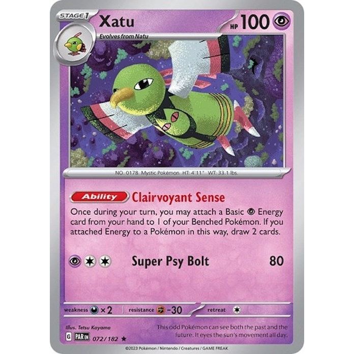 Xatu - 072/182 (Non-Holo) (072/182) (PR)