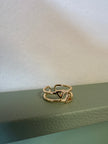 Standout Boutique Fire and Water Gold Ring