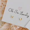 Selah Tiny Butterfly Stud Earrings