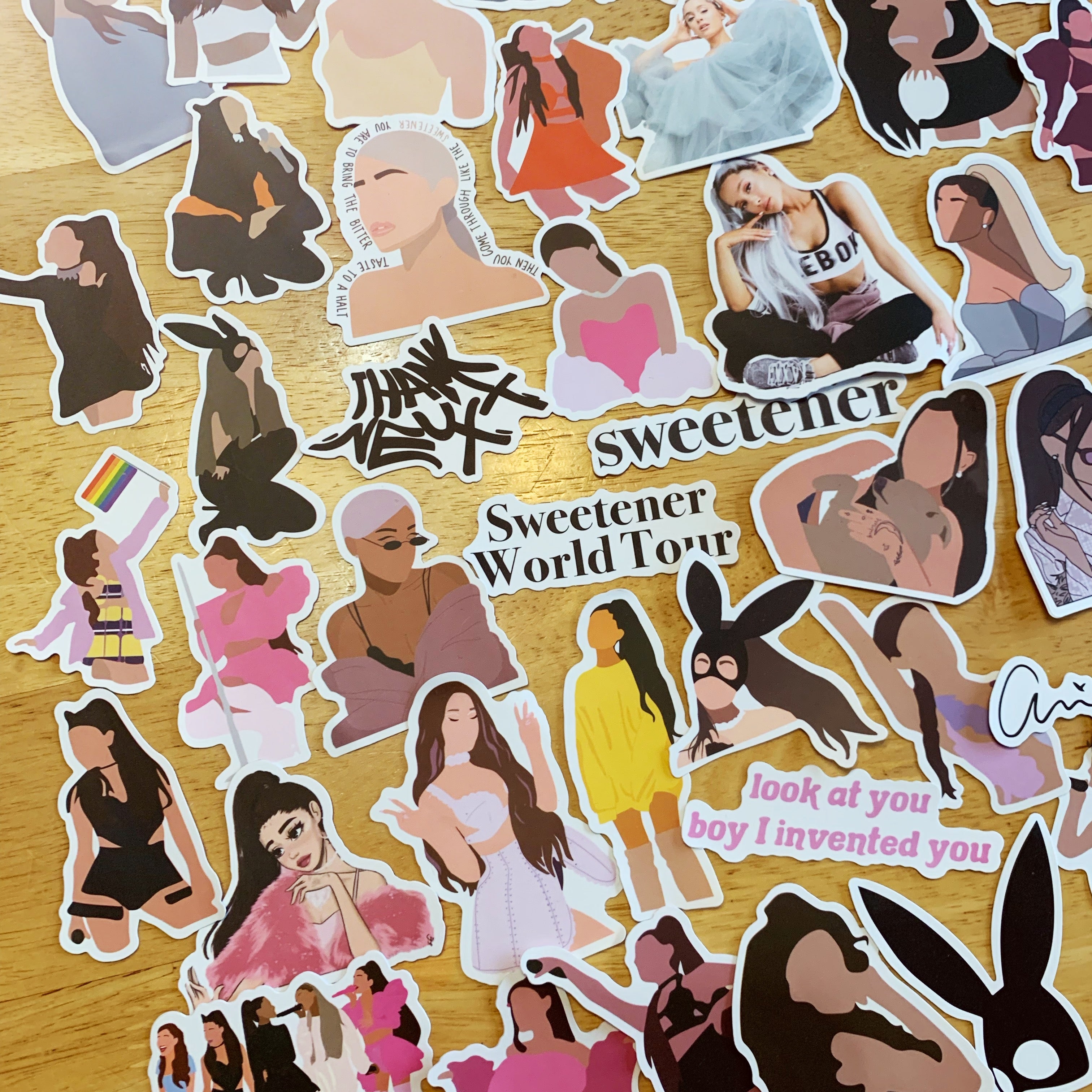 Ariana Grande Sticker Set