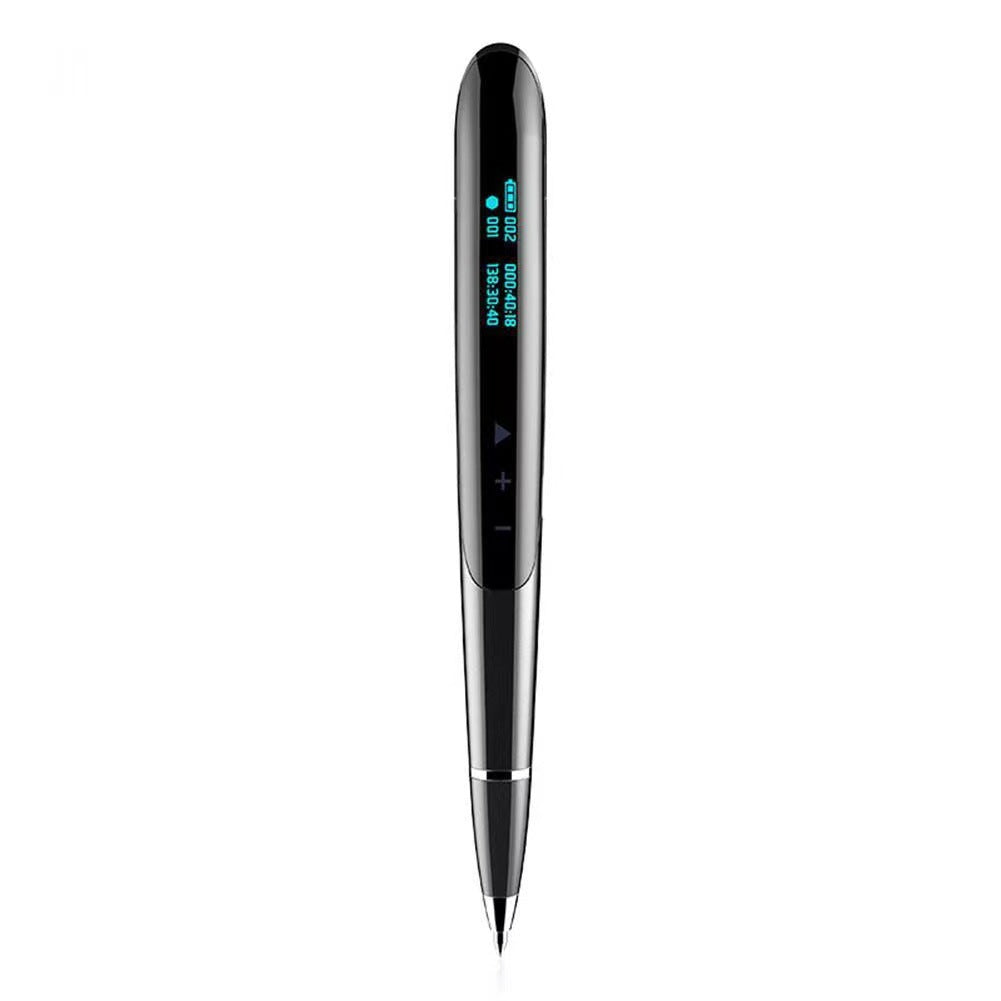 Voice Recording Pen with OLED Display – 4GB/8GB/16GB/32GB, Black & Silver