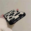 Plush Embroidery Cute Briquettes Silicone iphone Case women